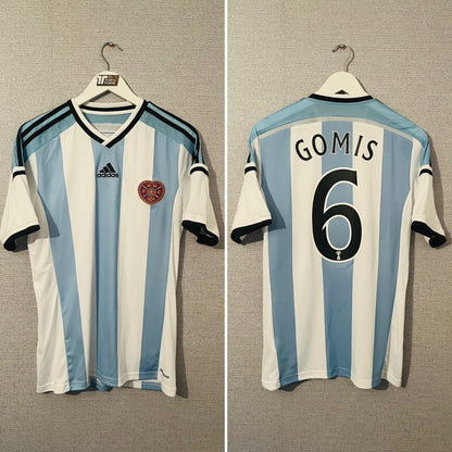 Heart of Midlothian Hearts away football shirt 204/15 Gomis Medium