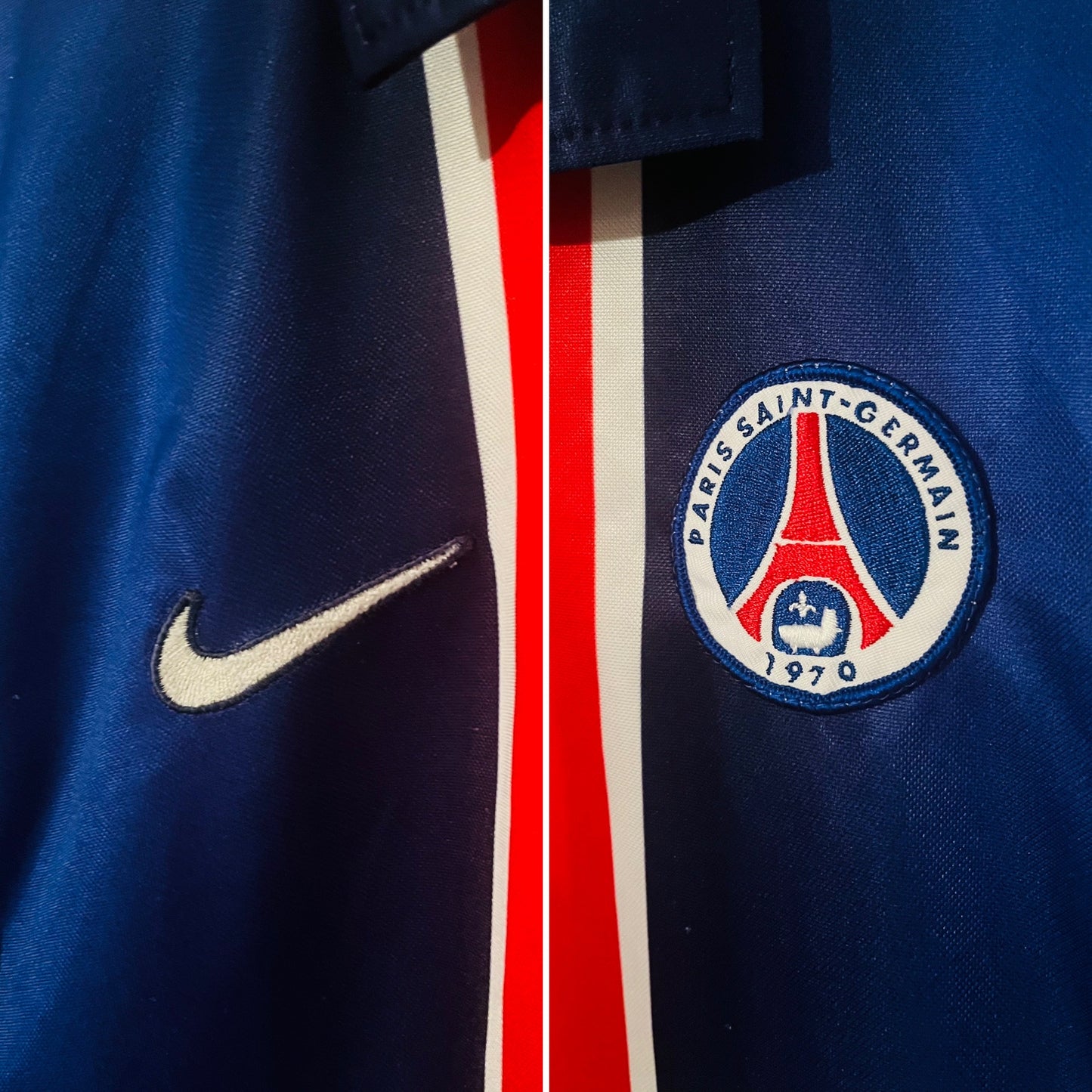 PSG home football shirt 1998/99 Okocha Medium