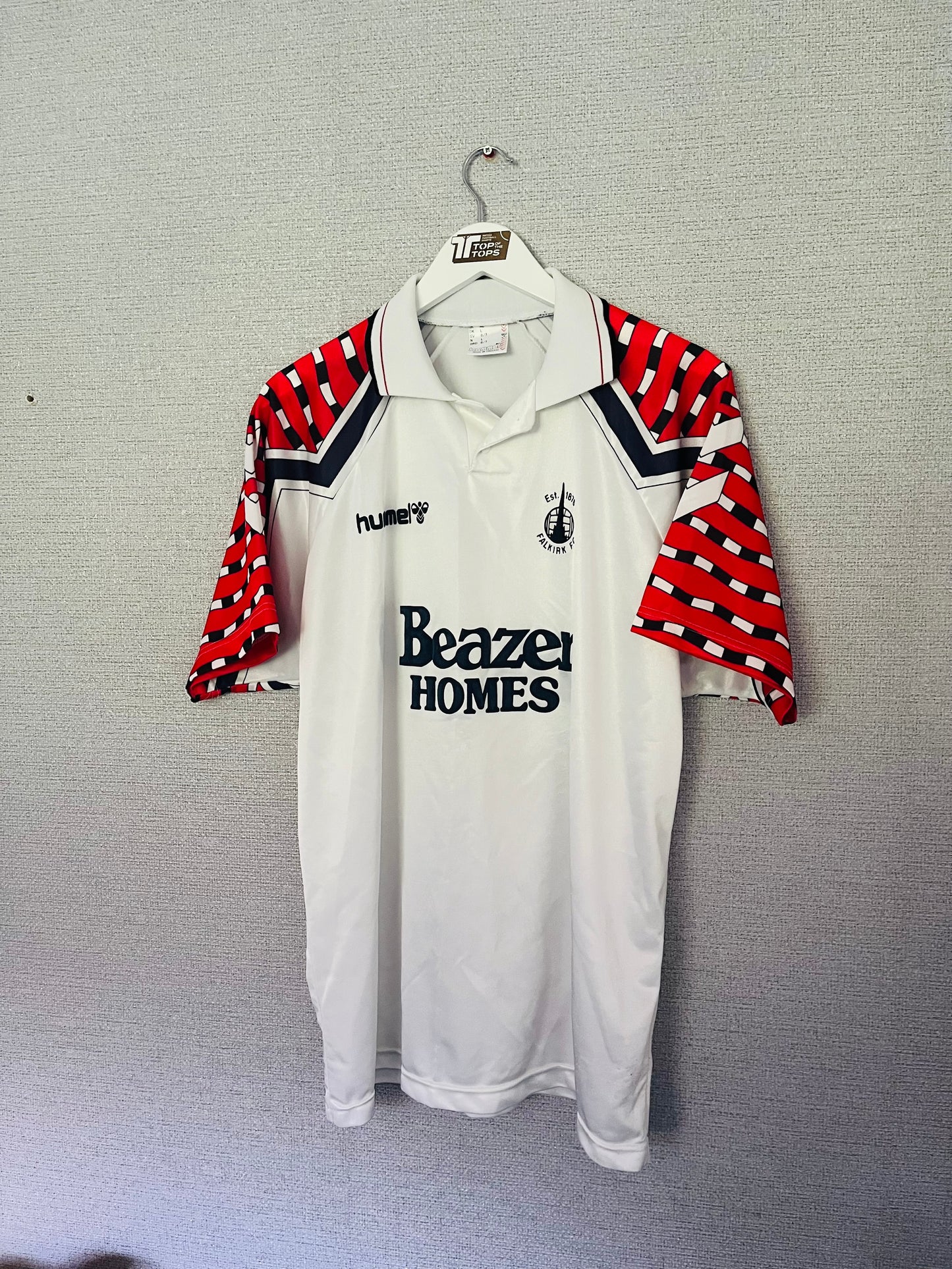 Falkirk away football shirt 1991/94 XL