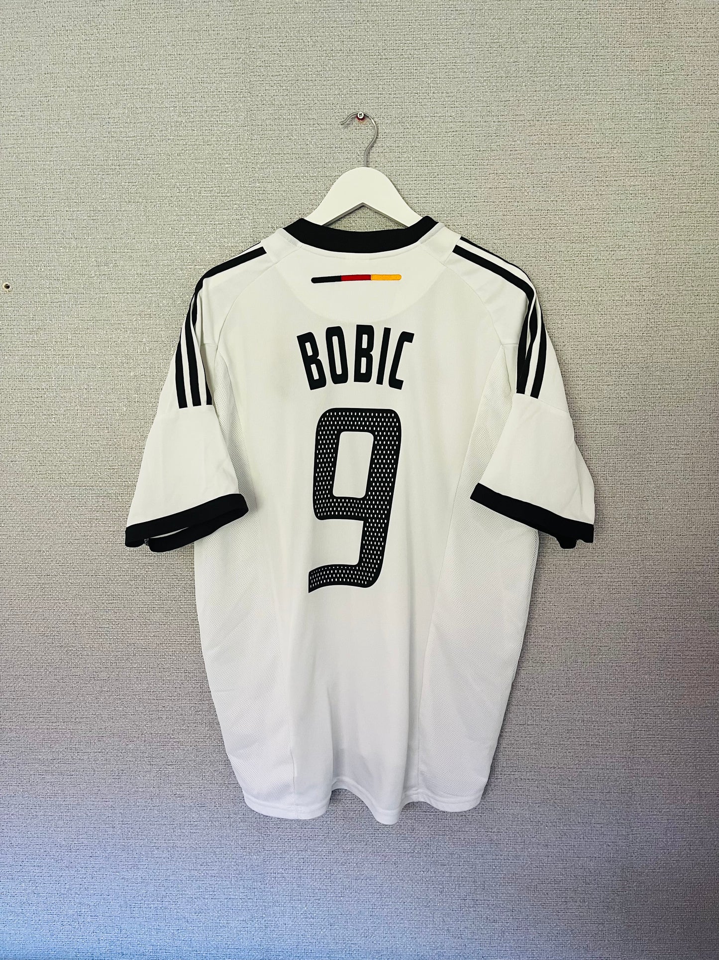 Germany home football shirt 2002/04 Bobic XL