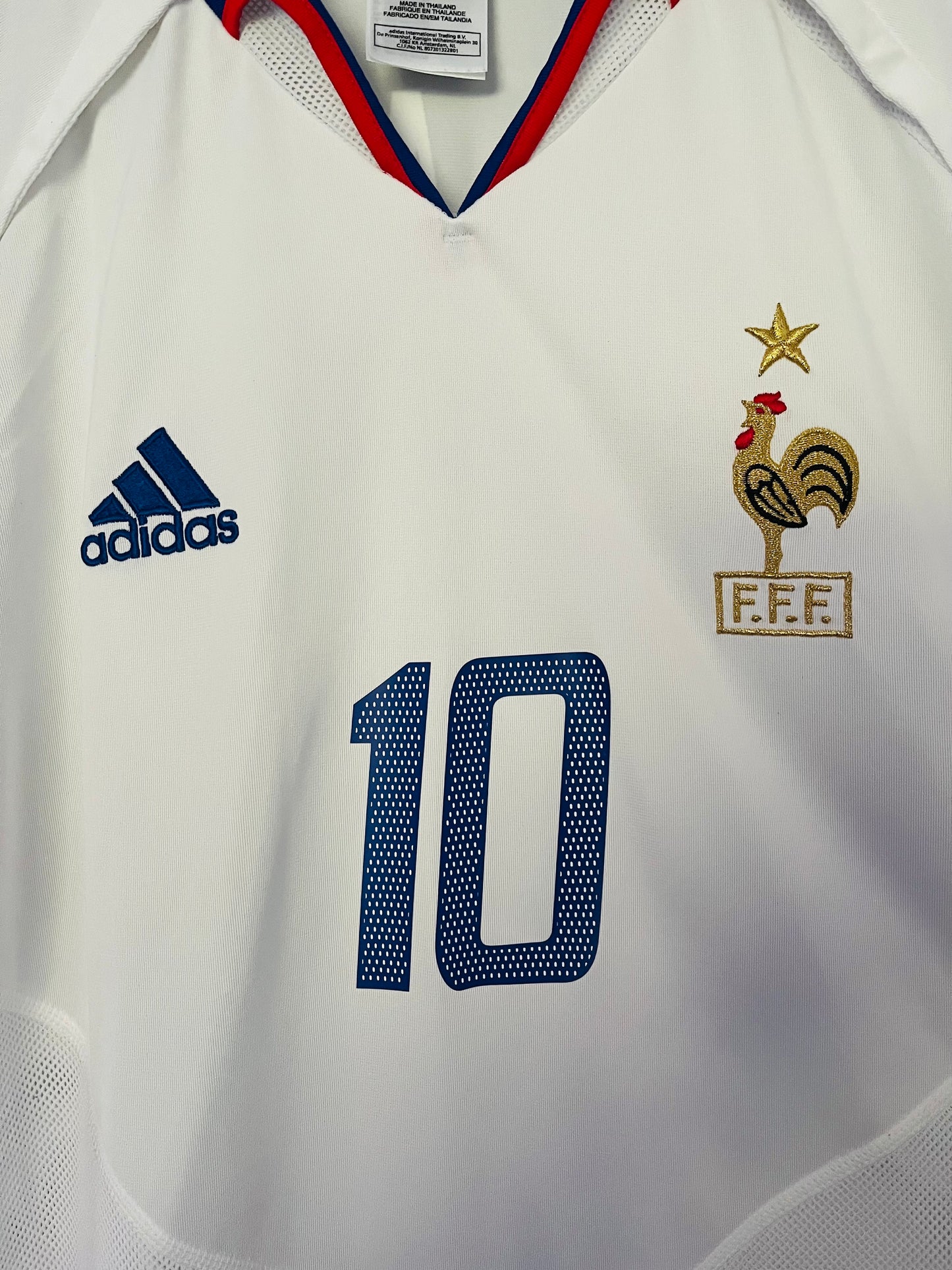 France away football shirt 2004/06 Zidane Large