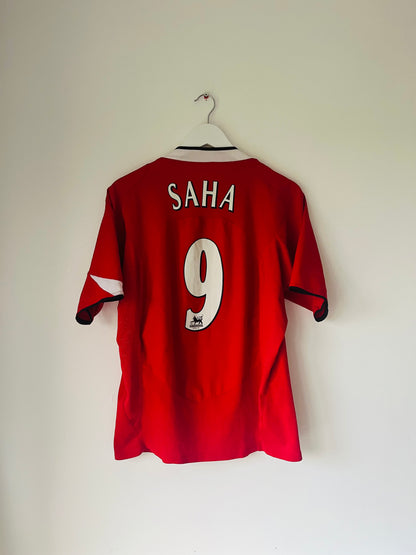 Manchester United home football shirt
2004/06 Saha Medium