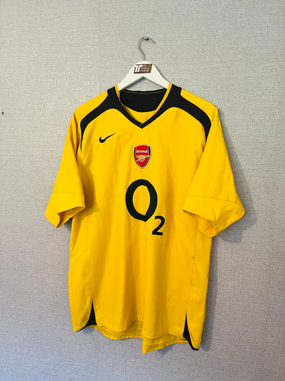 Arsenal away football shirt 2005/06 Henry Large