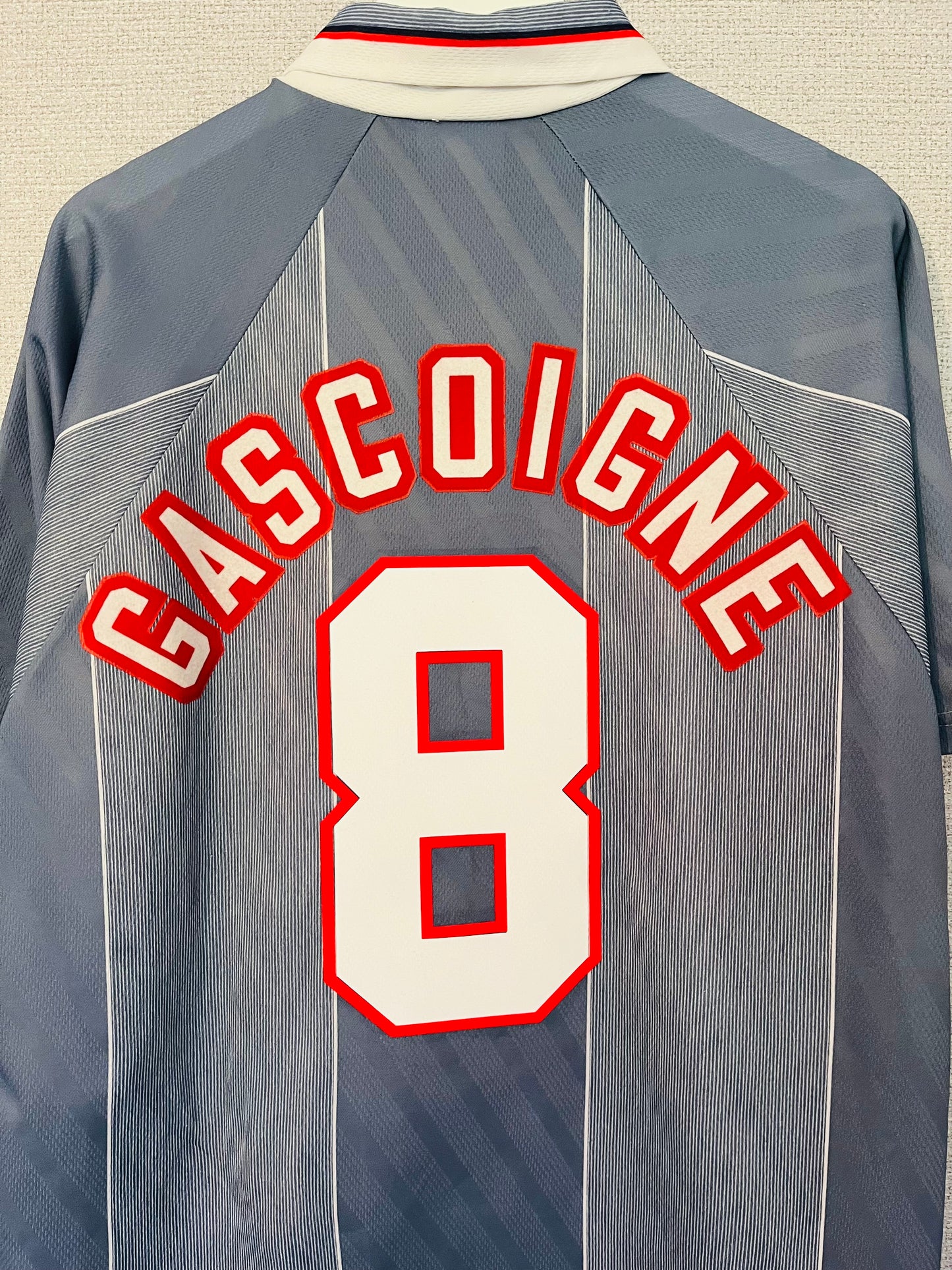 England away football shirt     Euro 1996 Gascoigne L/XL