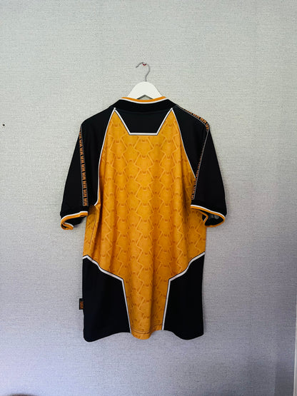 Wolverhampton Wanderers home football shirt 1996/98 Large