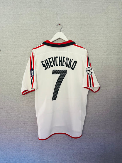 AC Milan away football shirt 2003/04 Shevchenko Large