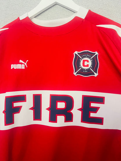 Chicago Fire home football shirt 2004 Beasley XL