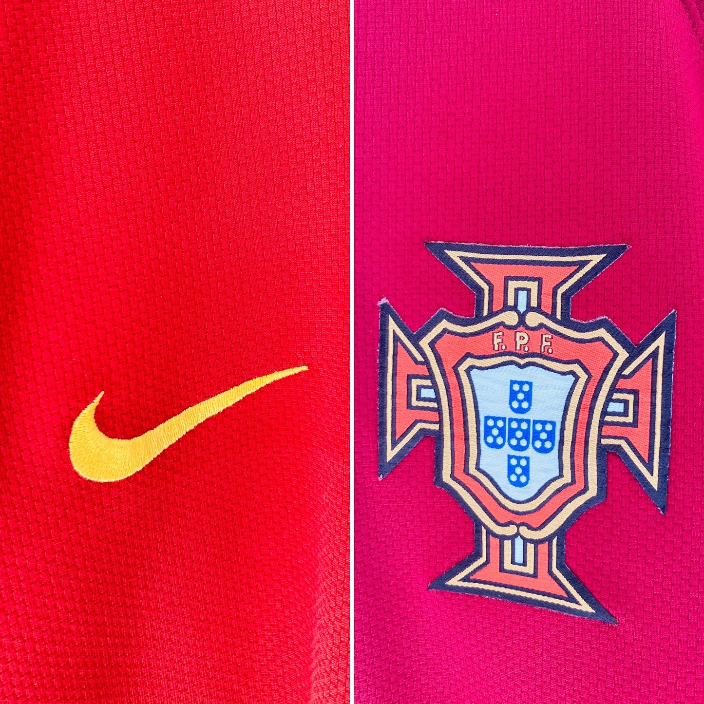 Portugal home football shirt     W/C 2006 Deco XL