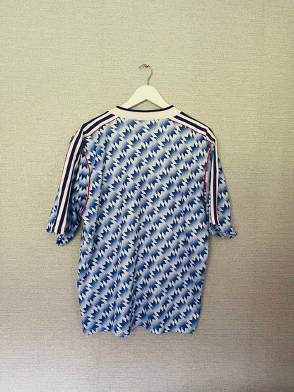 Manchester United away football shirt 1990/92 Large
