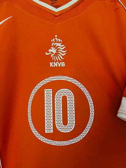Holland Netherlands home football shirt 2004/06 Van Nistelrooy medium