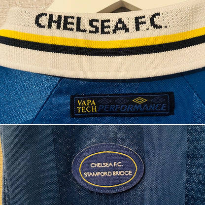 Chelsea home football shirt 1997/99 Zola Large