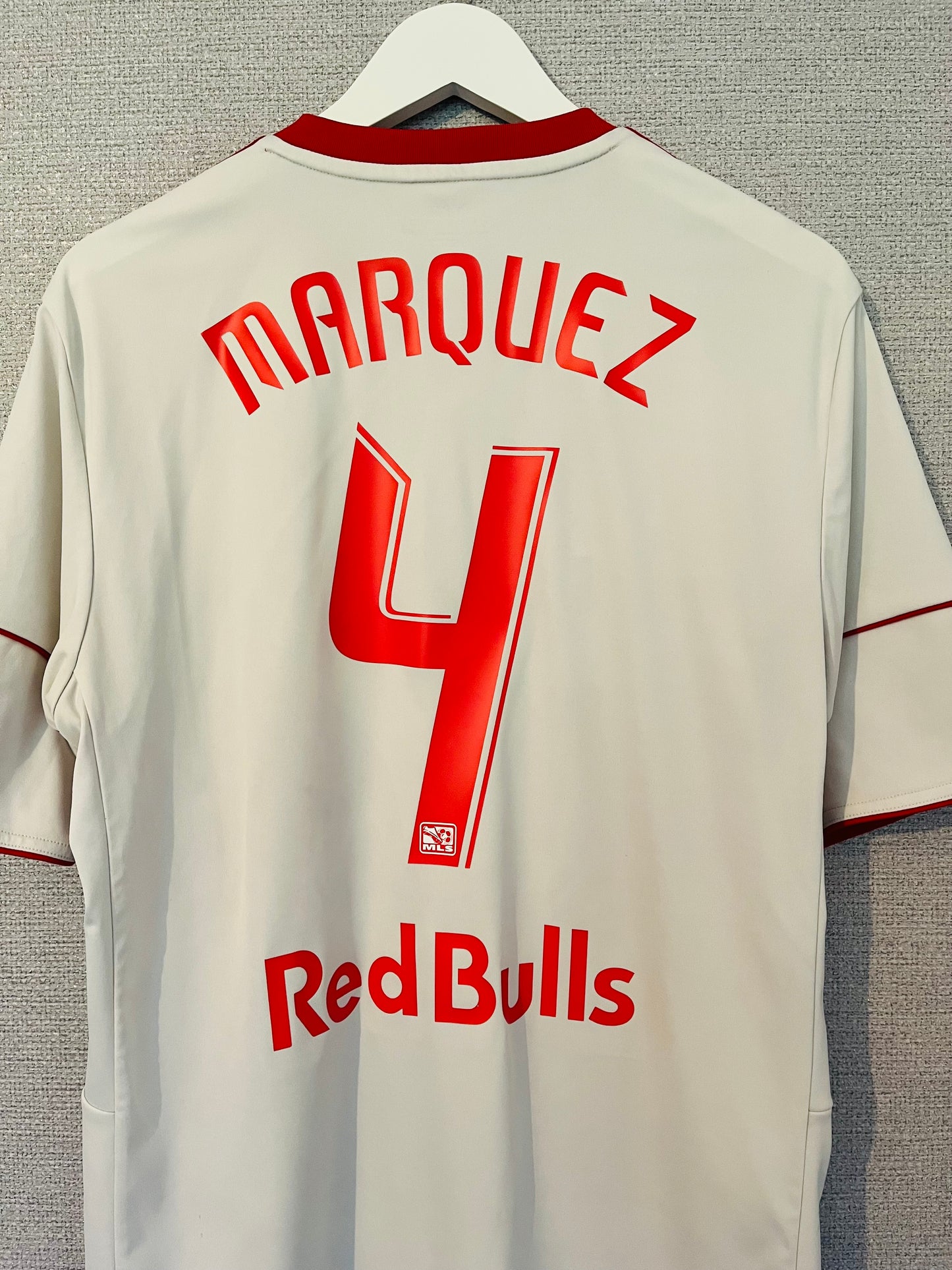 New York Red Bulls home football shirt 2010/11 Marquez Large