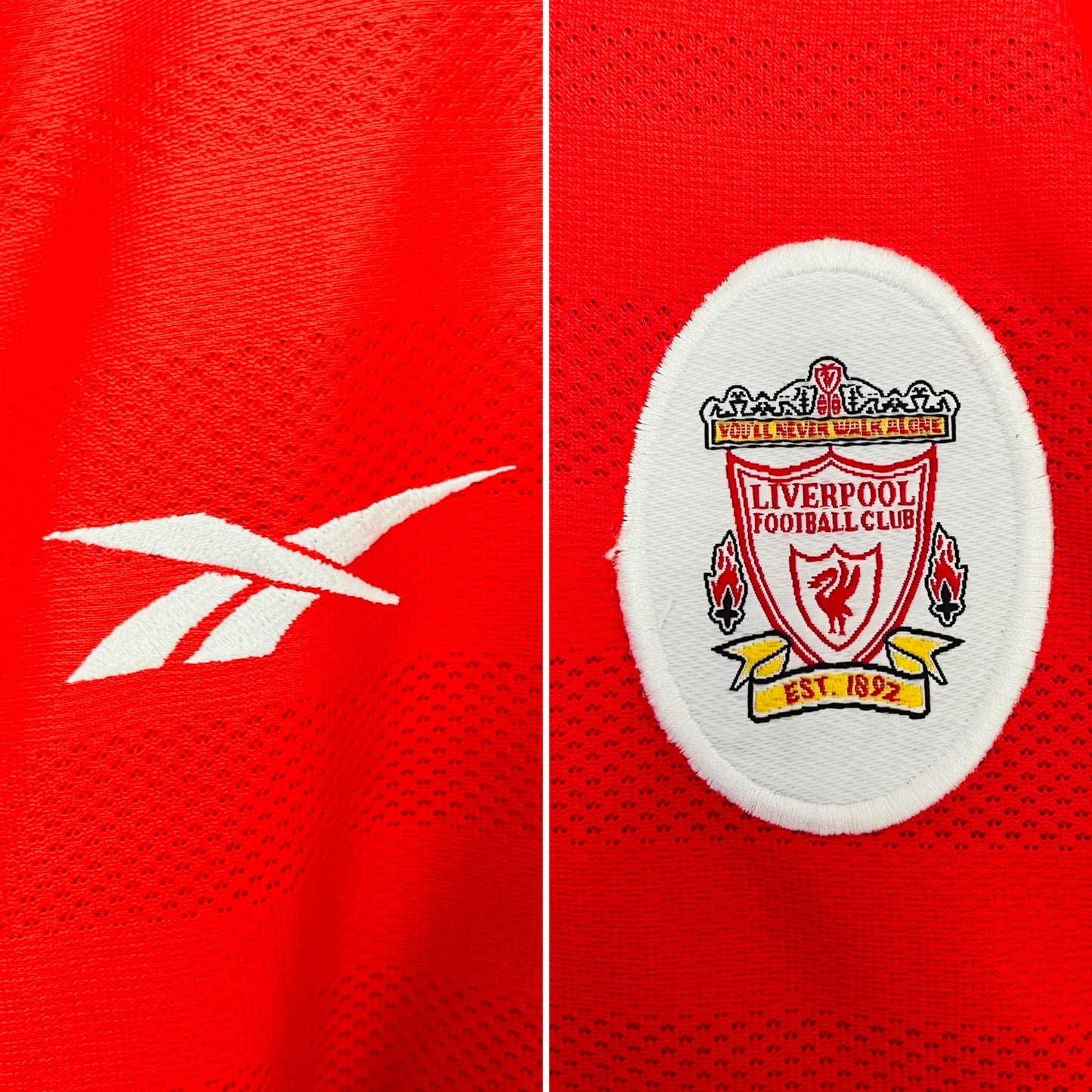 Liverpool home football shirt 1998/2000 Fowler Medium