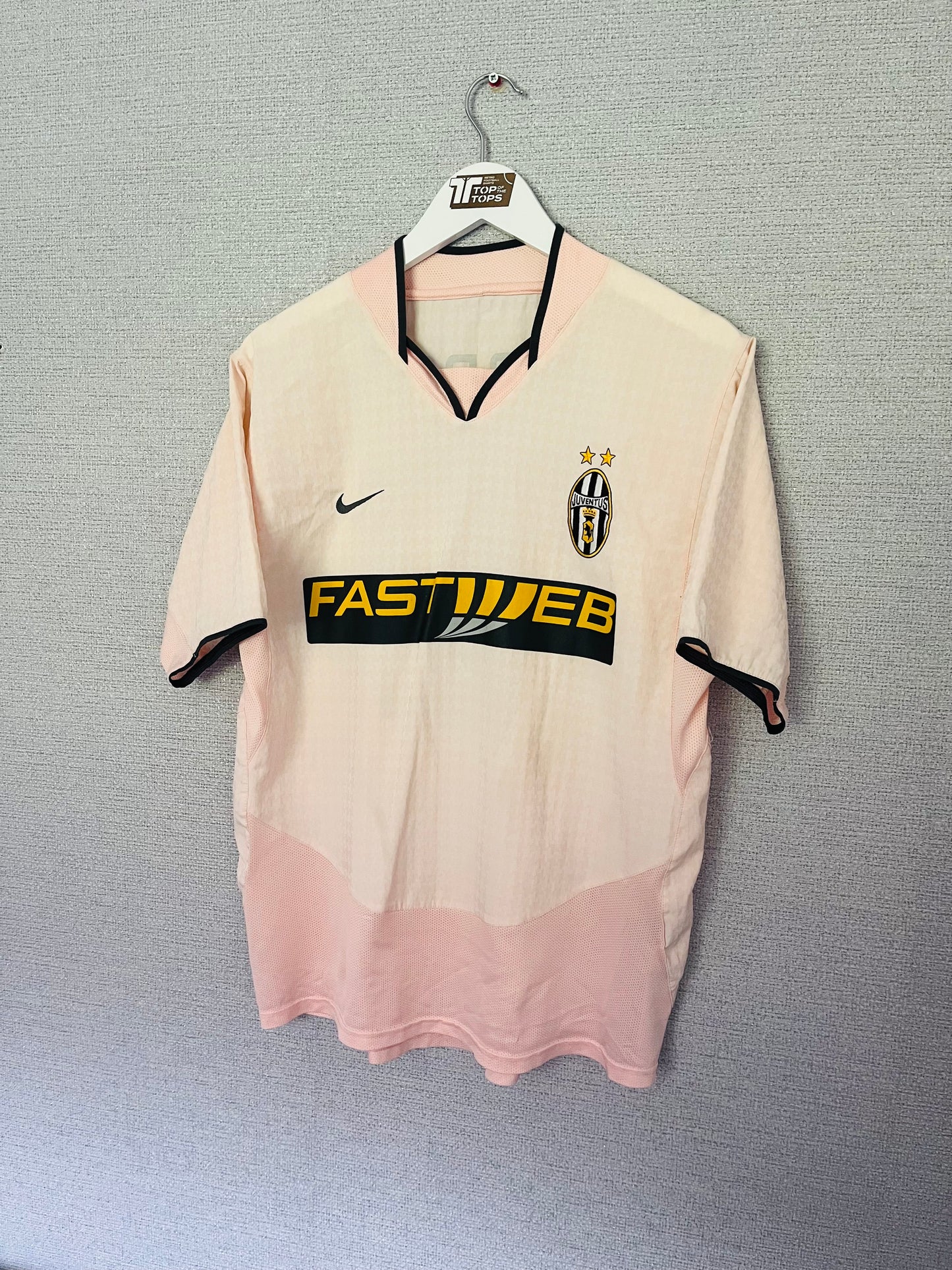 Juventus away football shirt 2003/04 Zambrotta Medium