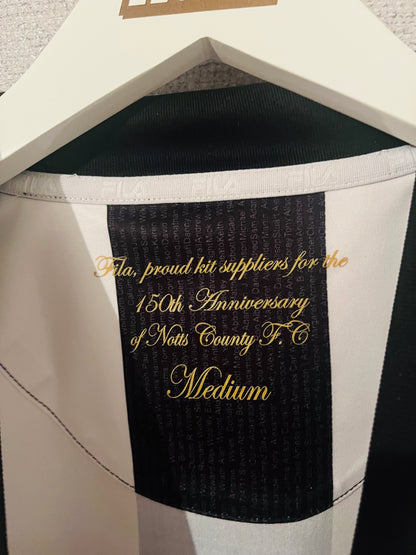 Notts County home football shirt 2012/13 Bishop Medium