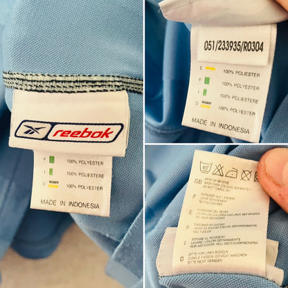 Manchester City home football shirt 2003/04 Wanchope XXL