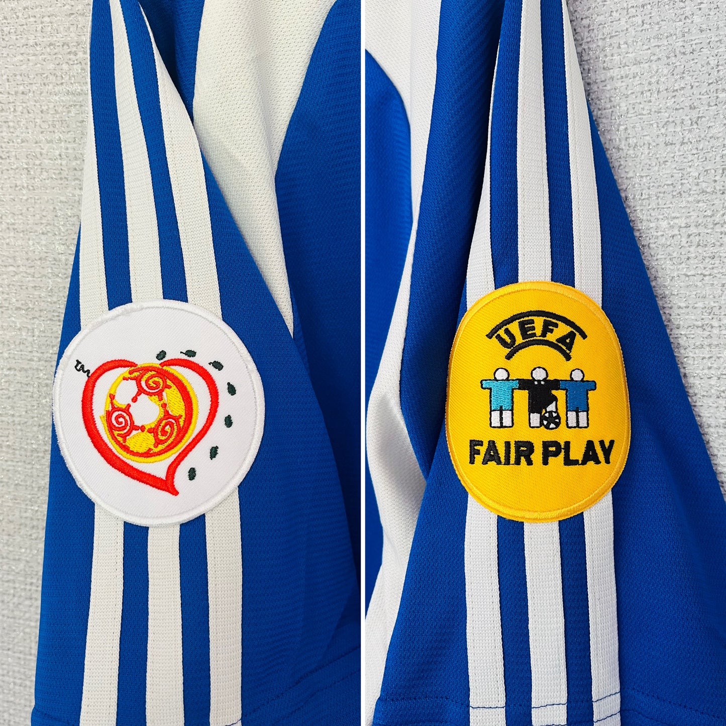 Greece home football shirt
Euro 2004 Charisteas Large