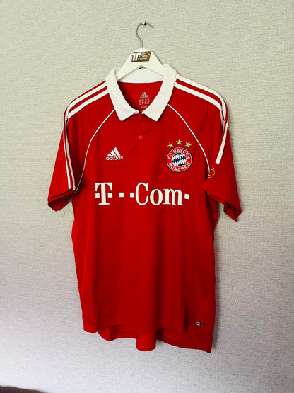Bayern Munich home football shirt 2006/07 Makaay Large