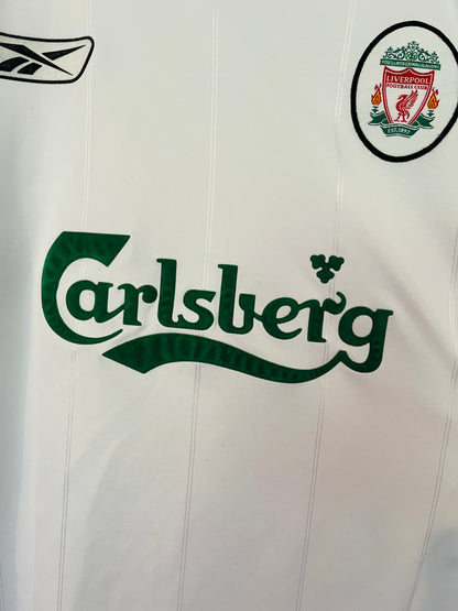 Liverpool away football shirt 2003/04 Kewell Large