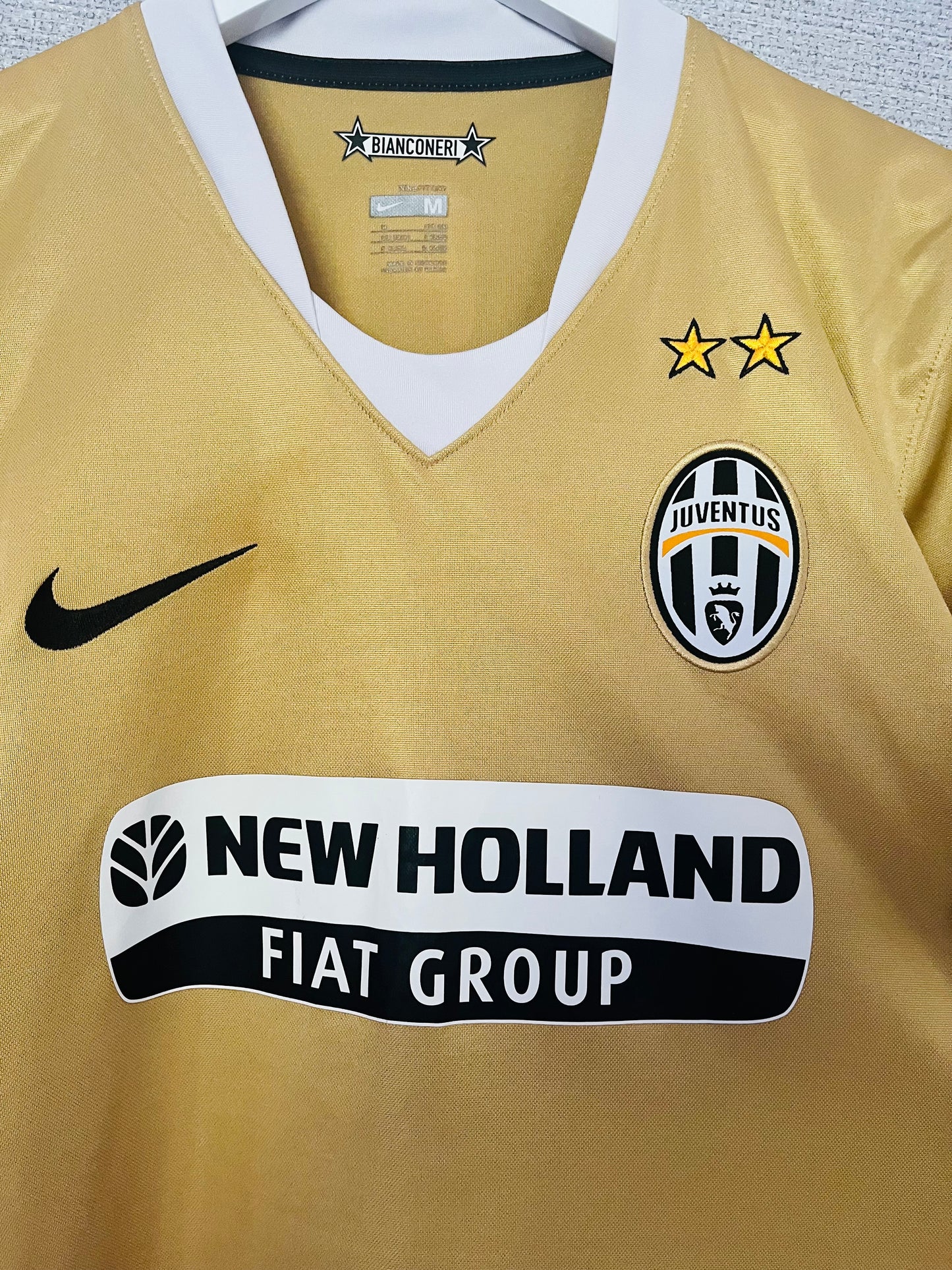 Juventus away football shirt 2008/09 Del Piero Medium