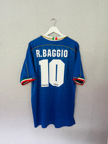 Italy home football shirt 1995/96 Baggio XL