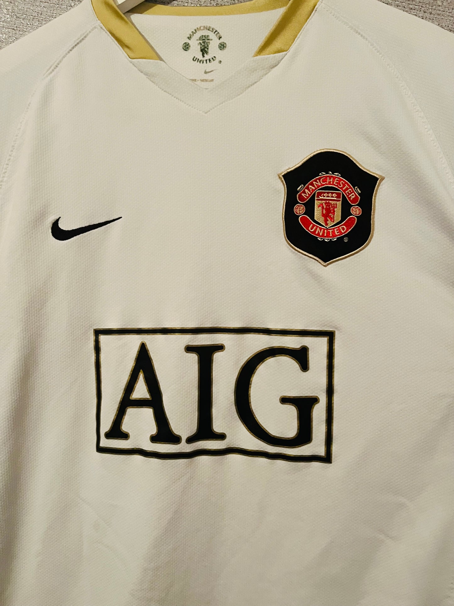 Manchester United away football shirt 2006/07 CR7 Medium