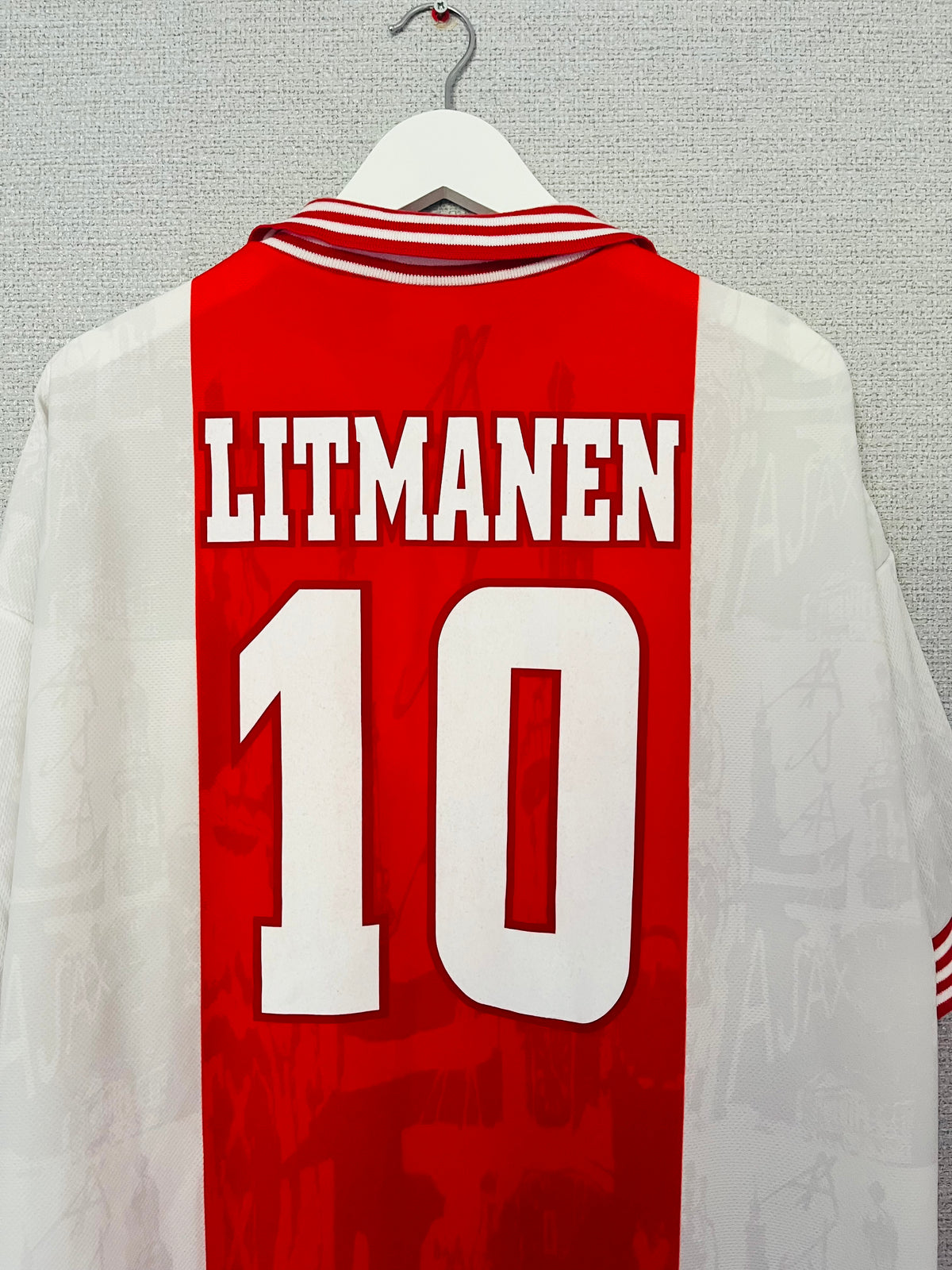 Ajax home football shirt 1996/97 Litmanen XL