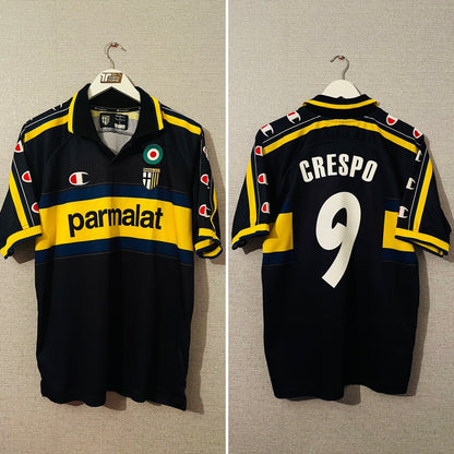Parma away football shirt 1999/2000 Crespo Large