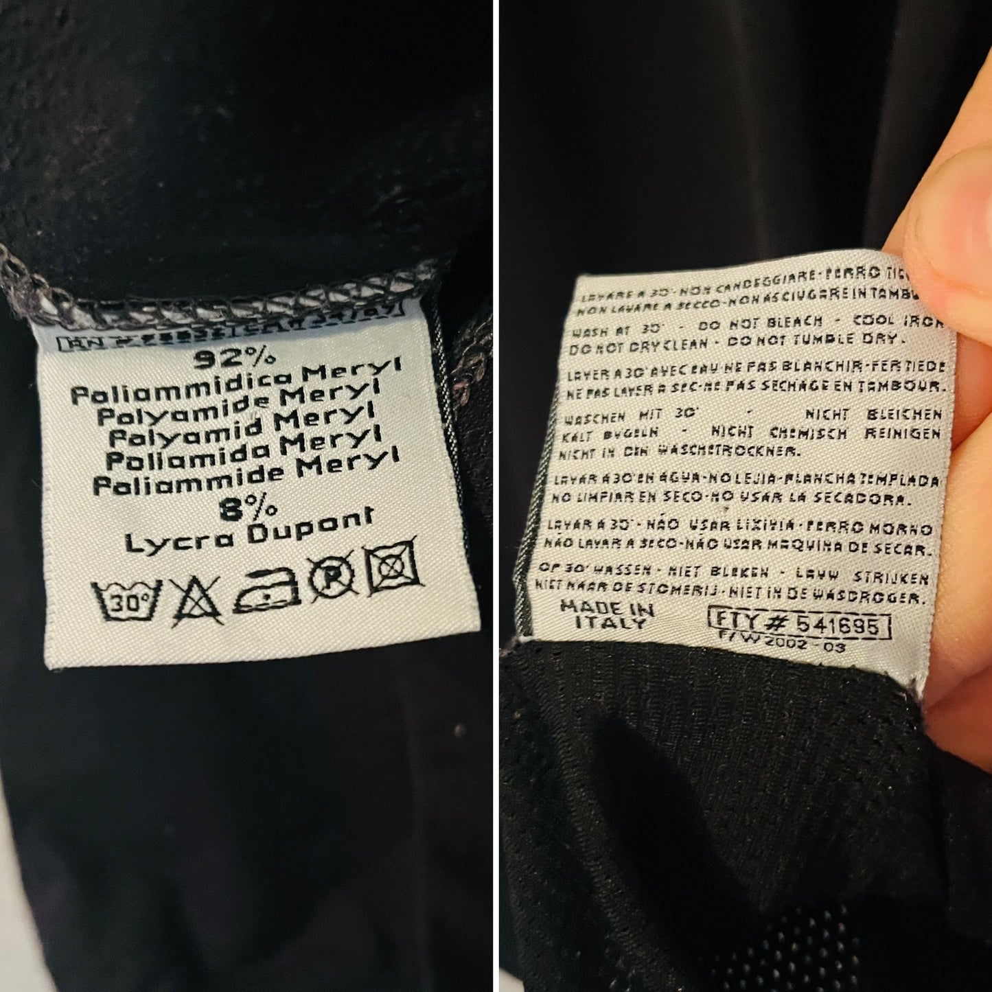 Italy goalkeeper football shirt     W/C 2002 Buffon Large