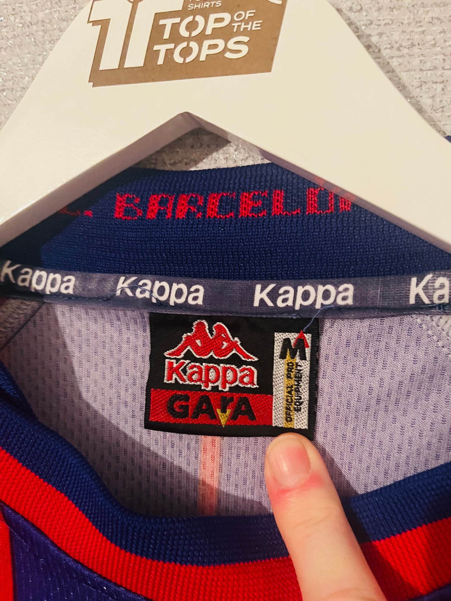 Barcelona home football shirt
1997/98 Rivaldo Medium