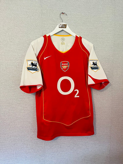 Arsenal home football shirt 2004/05 Henry Medium