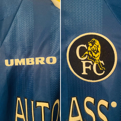 Chelsea home football shirt 1997/99 Leboeuf Large