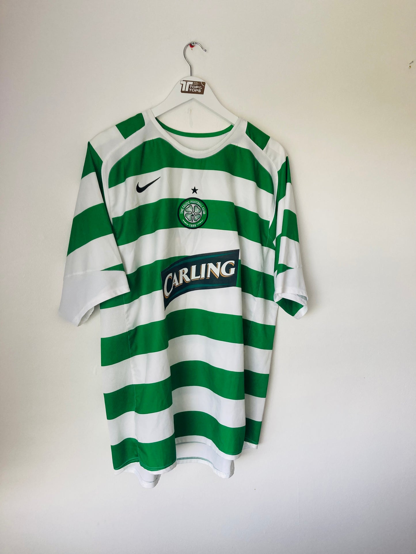 Glasgow Celtic home football shirt 2005/06 Roy Keane XL