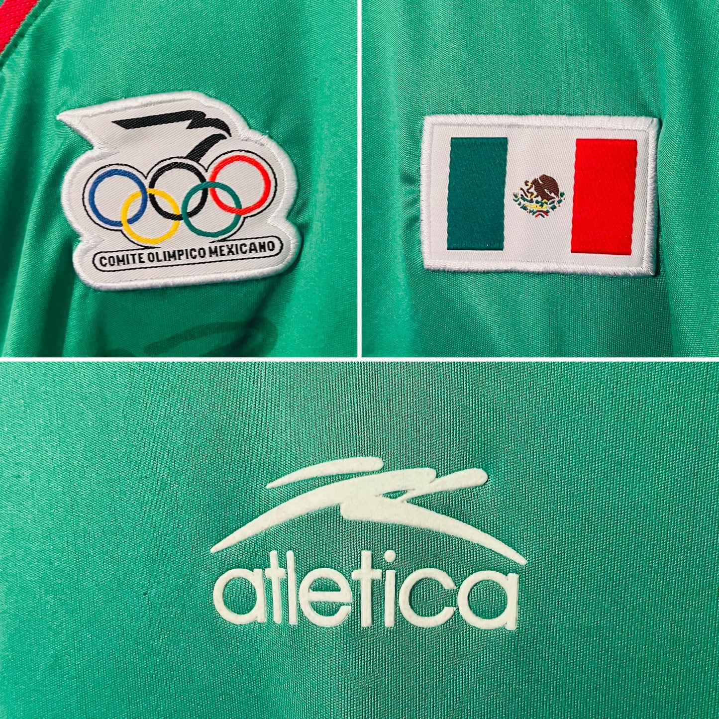 Mexico home football shirt Olympics 2004 XL