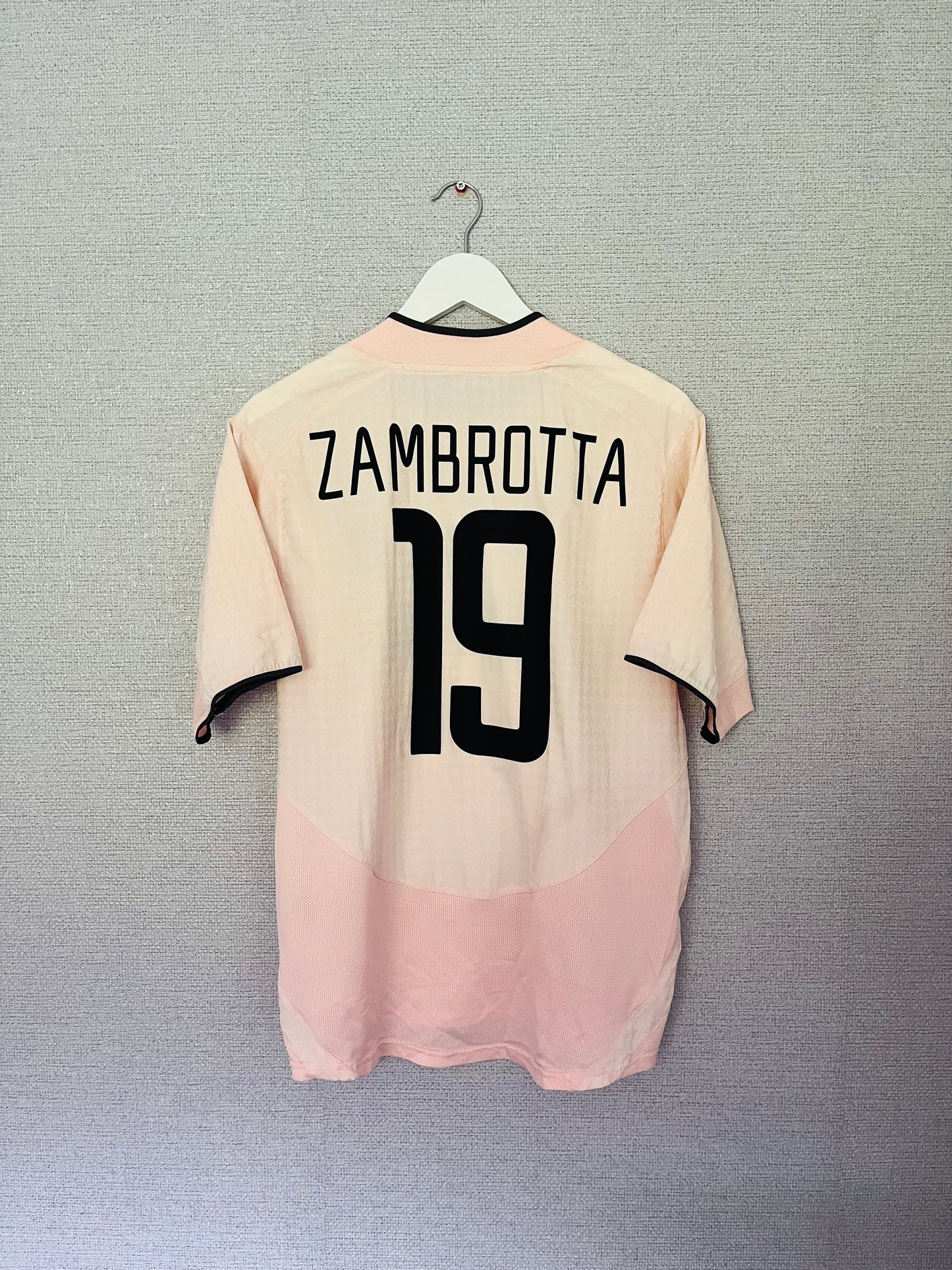 Juventus away football shirt 2003/04 Zambrotta Medium