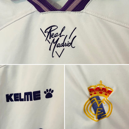 Real Madrid home football shirt 1994/96 Milla XL