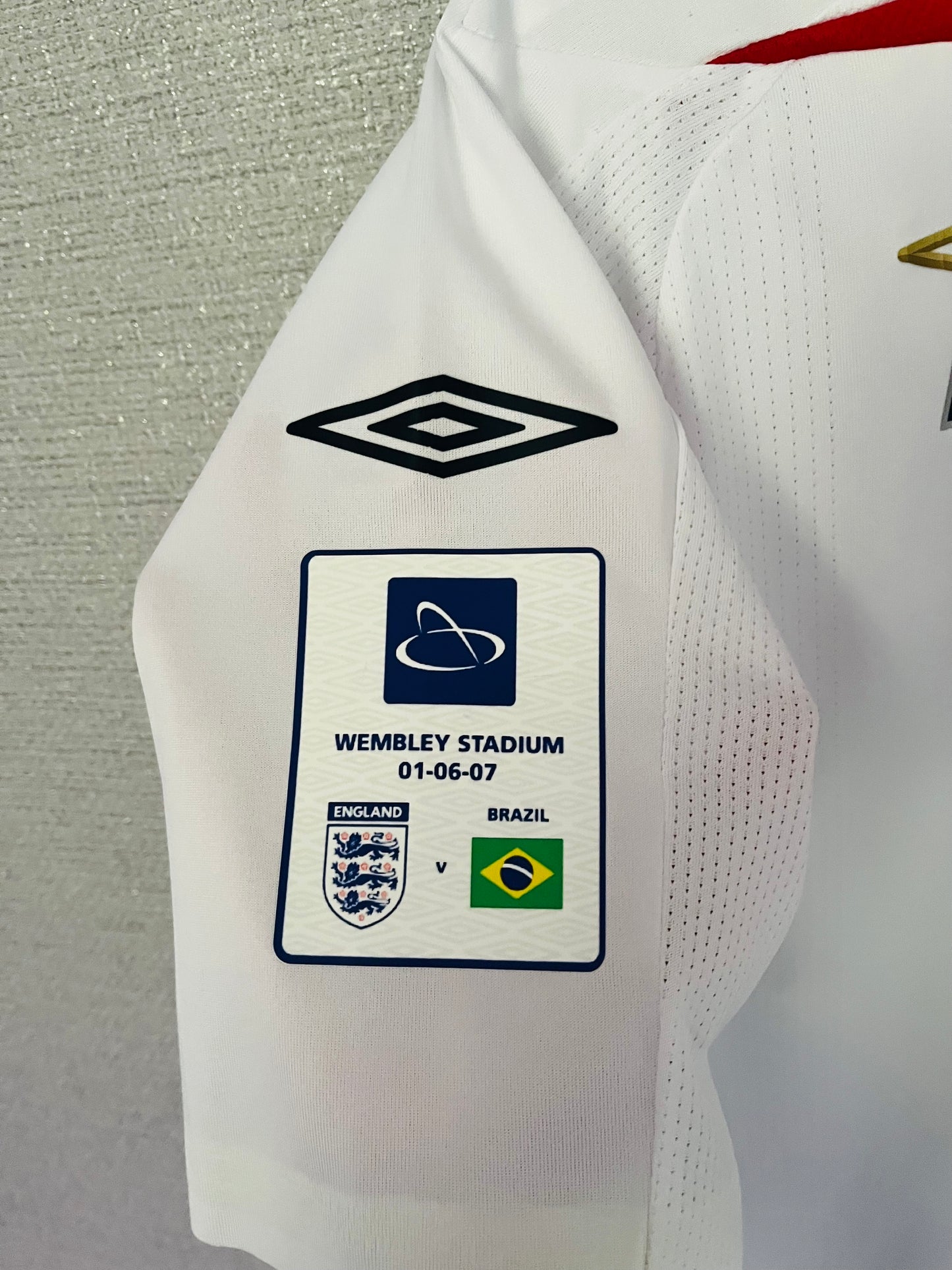 England home football shirt 2007/08 Beckham Large