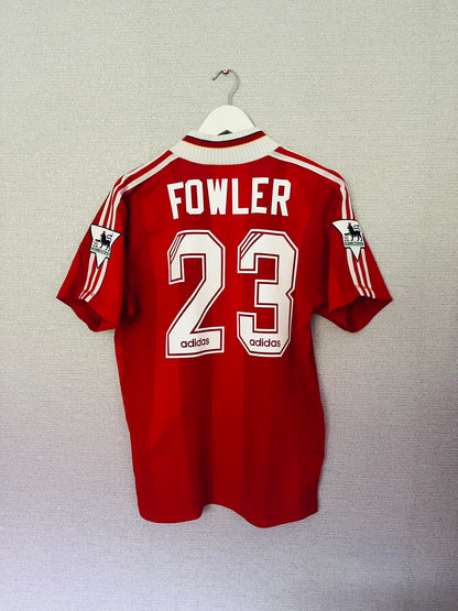 Liverpool home football shirt 1995/96 Fowler Medium