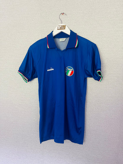 Italy home football shirt 1986/90 Medium