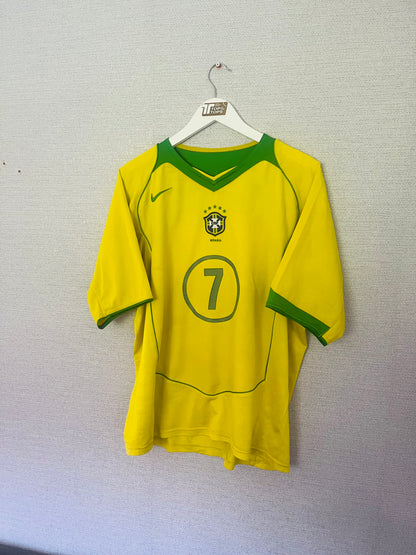Brazil home football shirt
2004/06 Adriano Large