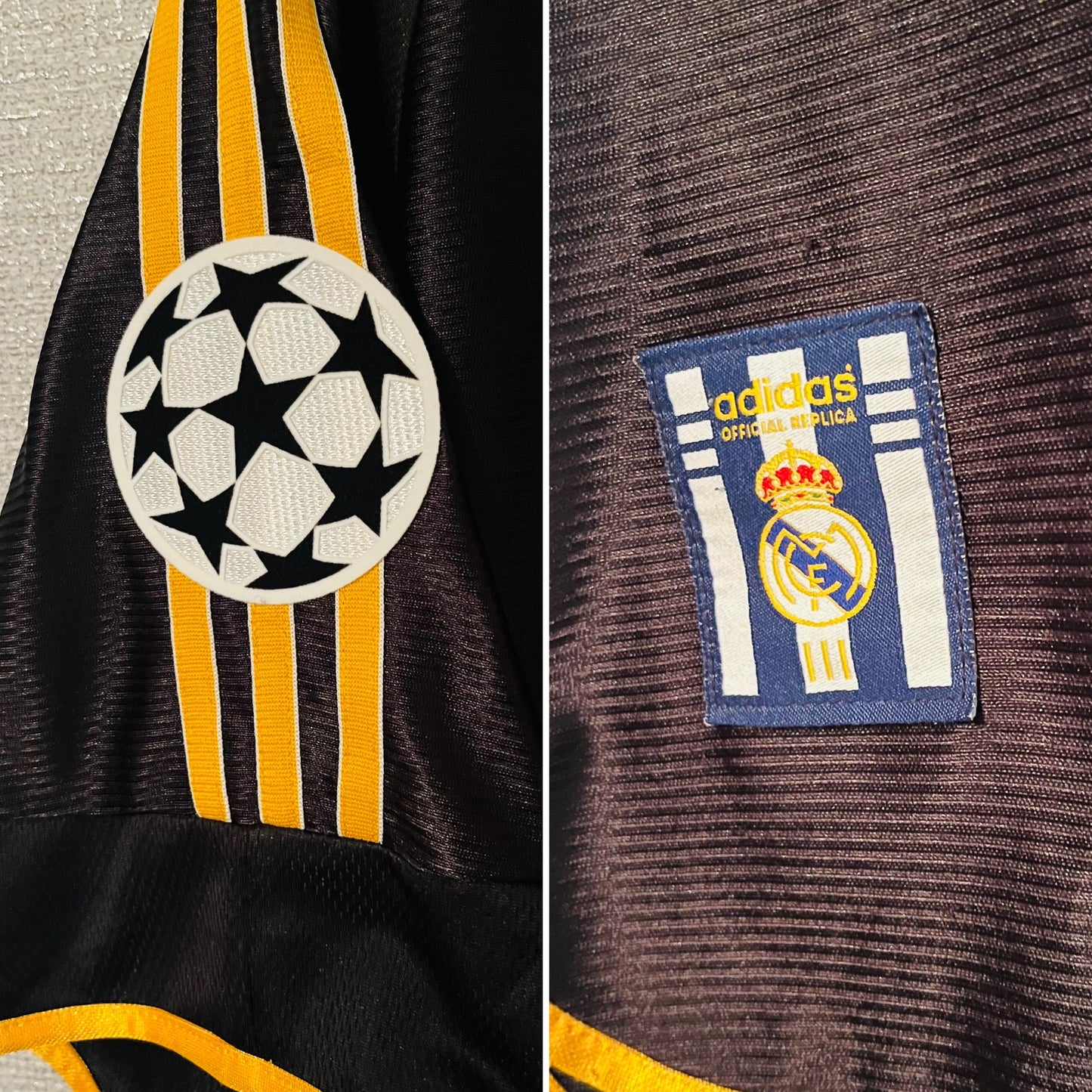 Real Madrid away football shirt 1999/2000 Redondo XL