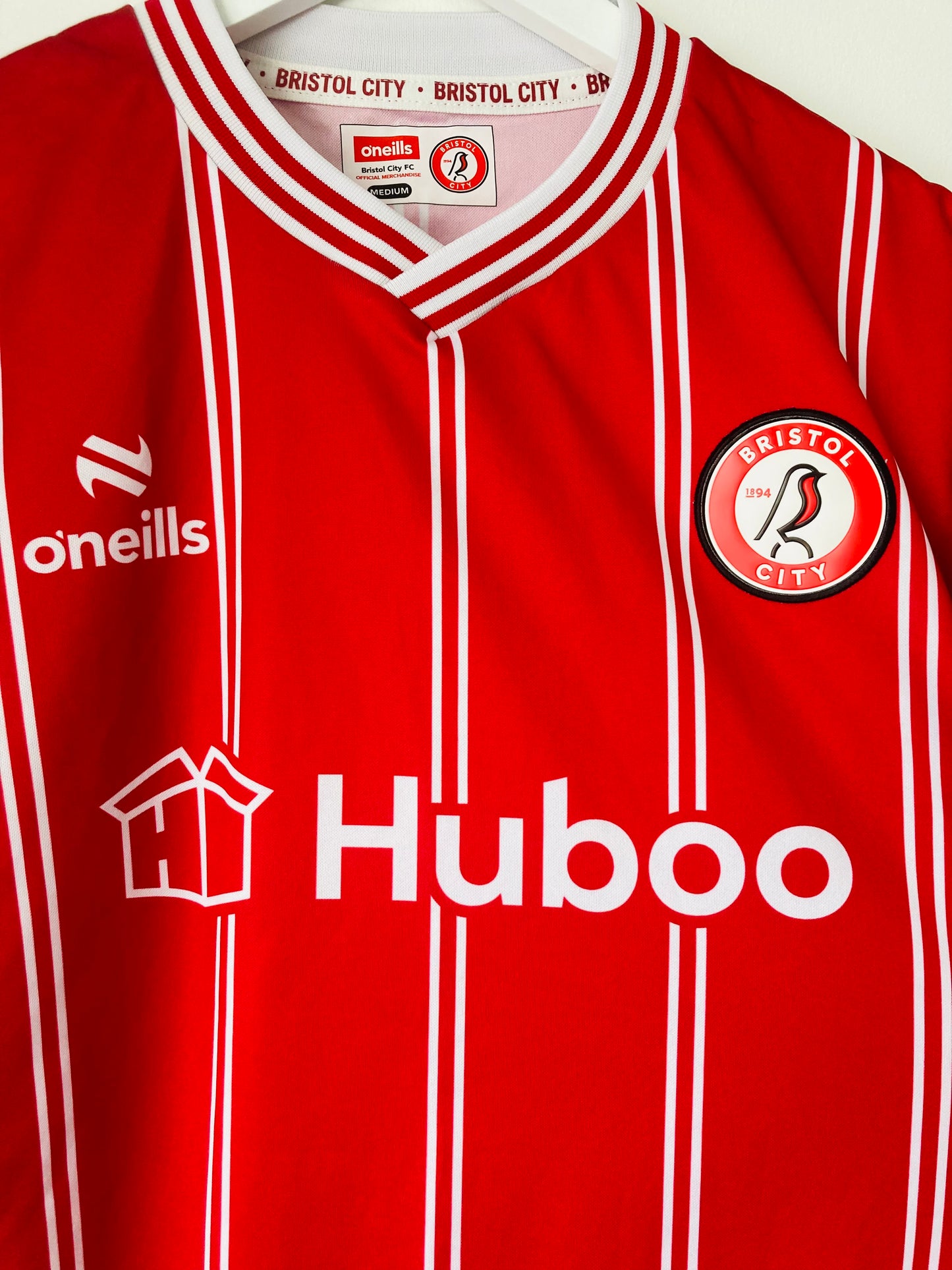 Bristol City home football shirt 2023/24 Medium