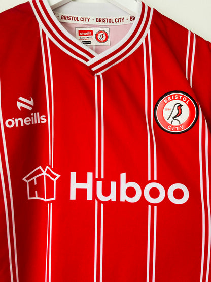 Bristol City home football shirt 2023/24 Medium