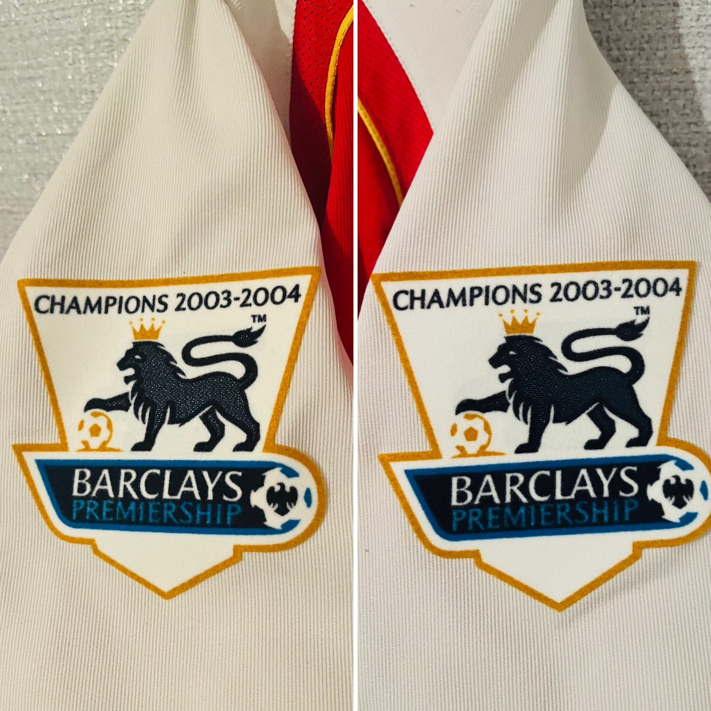 Arsenal home football shirt 2004/05 Vieira Large