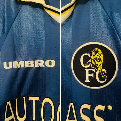 Chelsea home football shirt 1997/99 Gullit Large