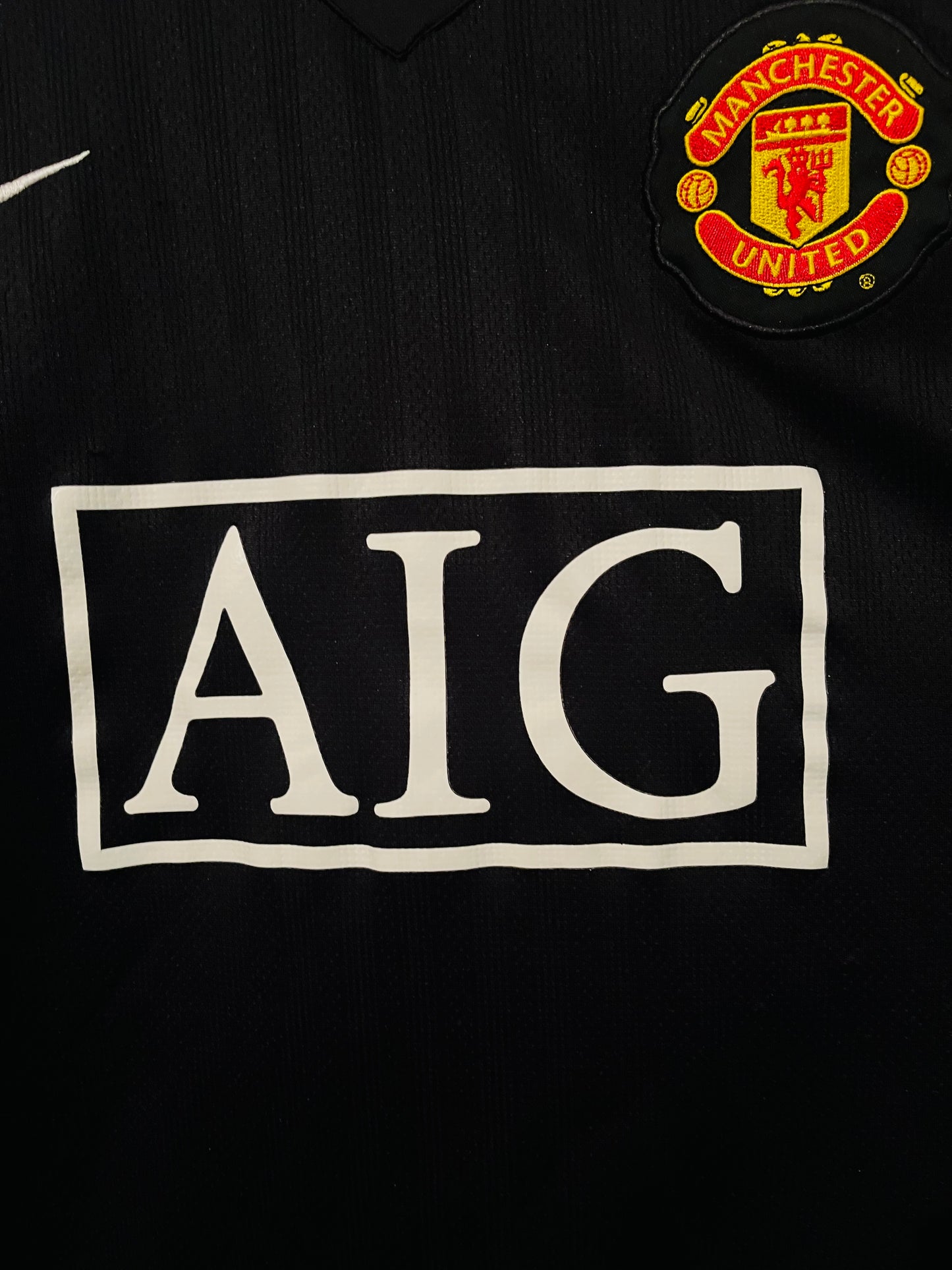 Manchester United away football shirt 2007/08 CR7 Large