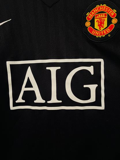 Manchester United away football shirt 2007/08 CR7 Large