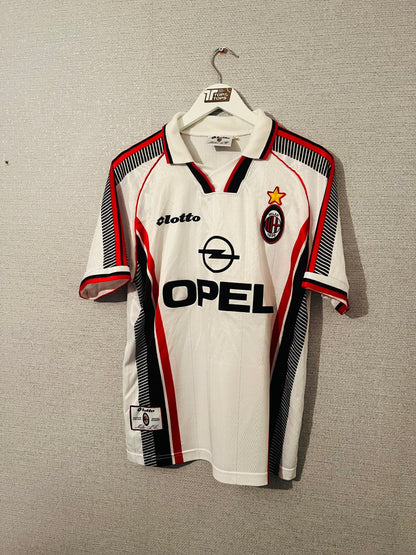 AC Milan away football shirt 1997/98 Maldini Medium