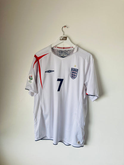 England home football shirt
W/C 2006 Beckham XL