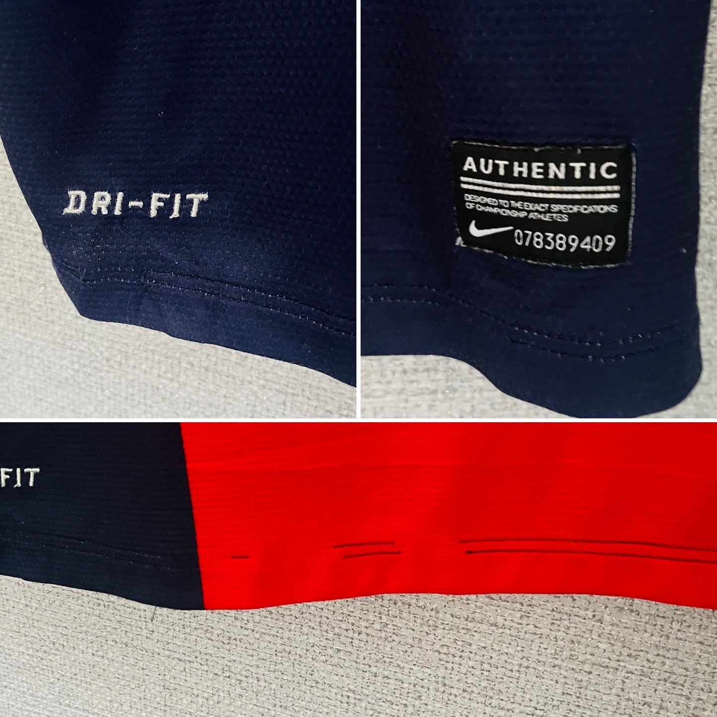 PSG home football shirt 2013/14 Beckham Medium